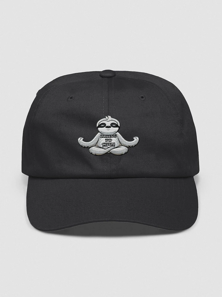 Trying To Chill Embroidered Low Profile Sloth Cap product image (2)