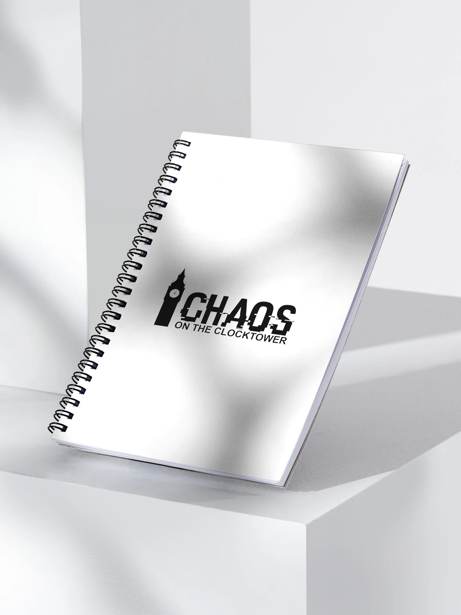 Chaos on the Clocktower Spiral Notebook product image (3)