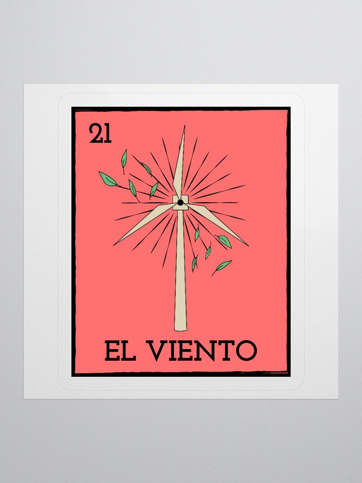 El Viento Sticker product image (2)