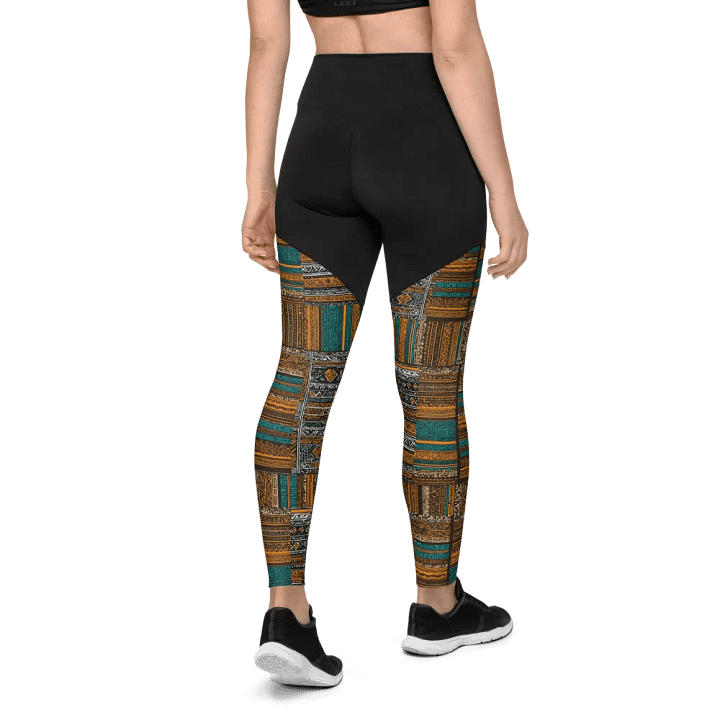 Tribal Ambassador Pattern | Sports Leggings product image (2)