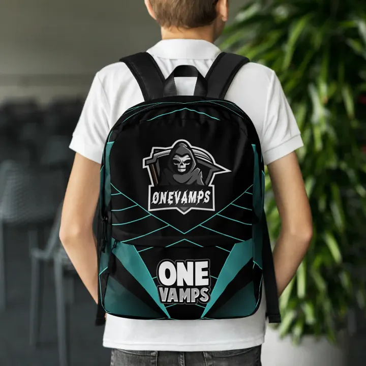 OneVamps Backpack Blue and Black product image (2)