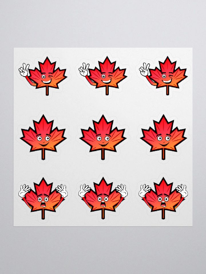 Peace/GG, Sneaky, & Scared Emote Stickers product image (3)