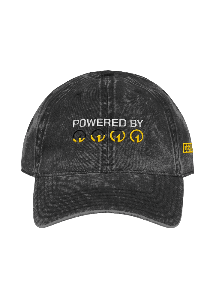 Powered By Denim Cap - Classic product image (1)
