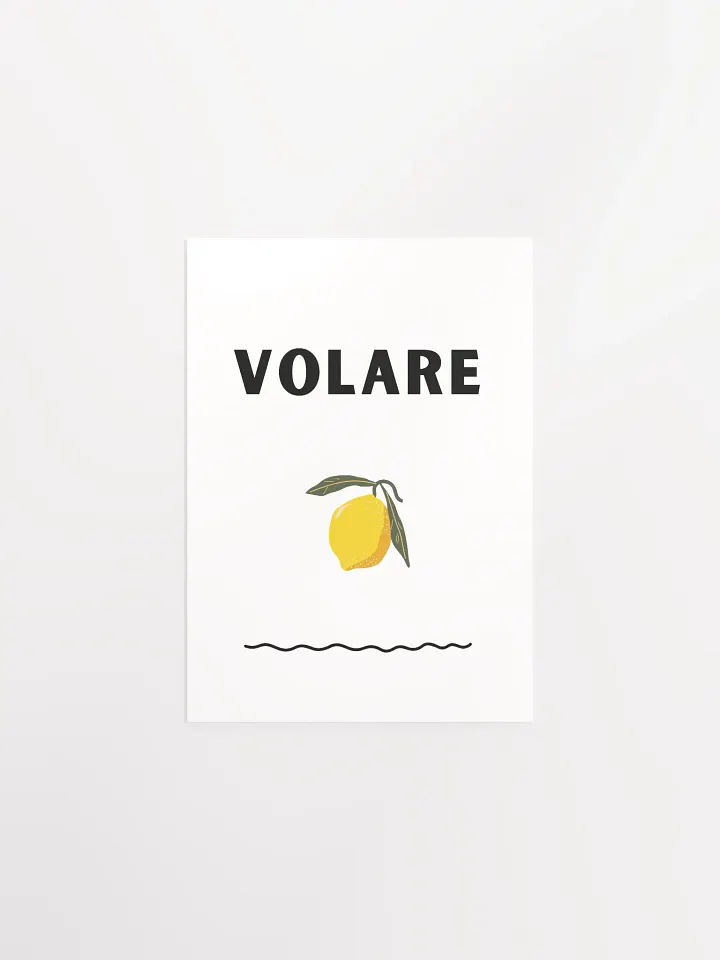 Volare Italy - Enhanced Matte Paper Poster product image (1)