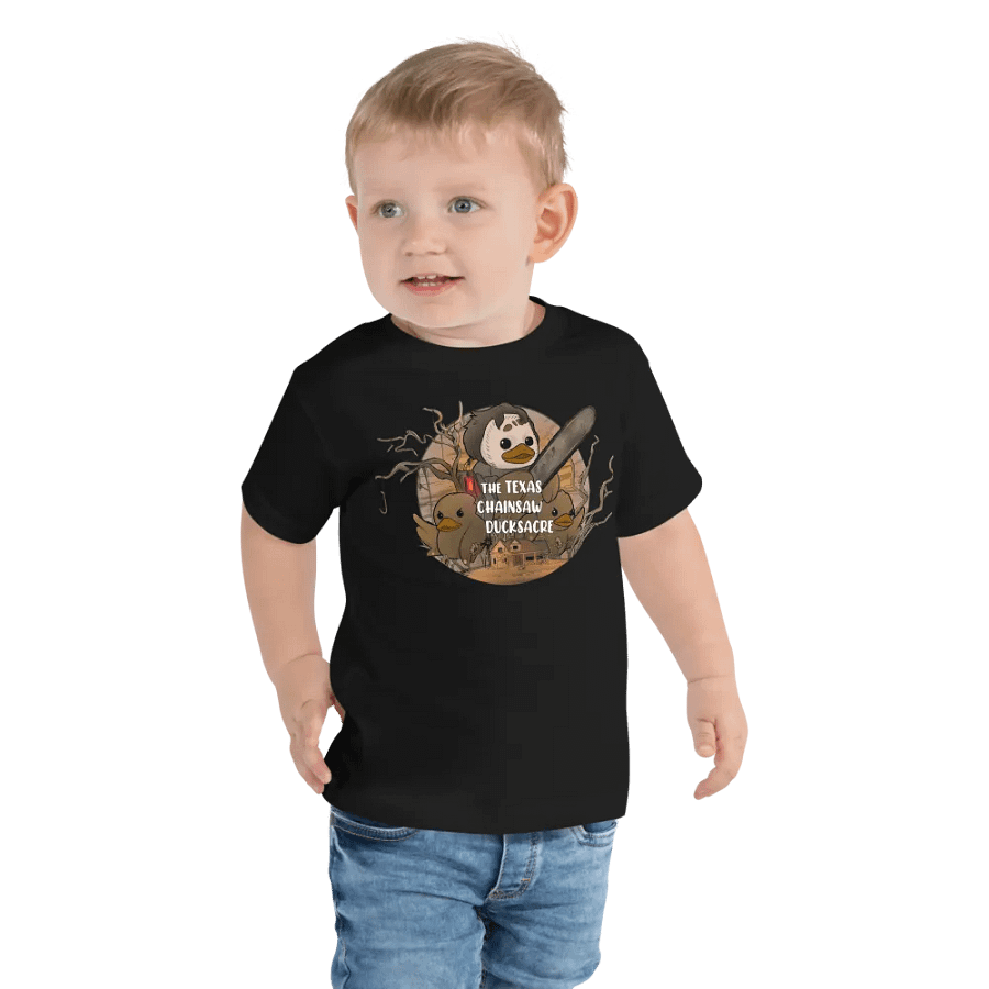 The Texas Chainsaw Ducksacre Toddler Tee product image (7)