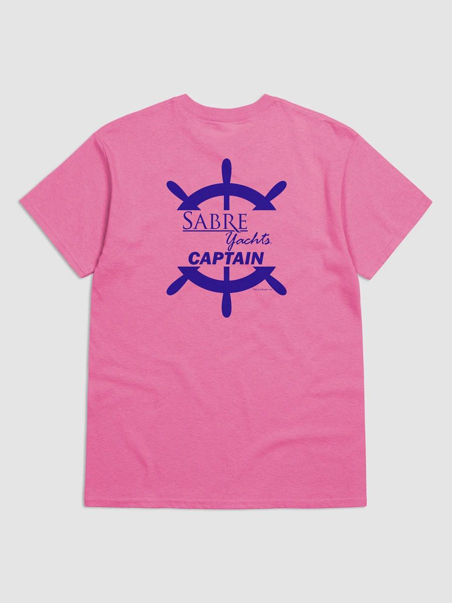 Sabre Yachts Captain - T-Shirt - Light Shirt w/Blue Logo product image (4)