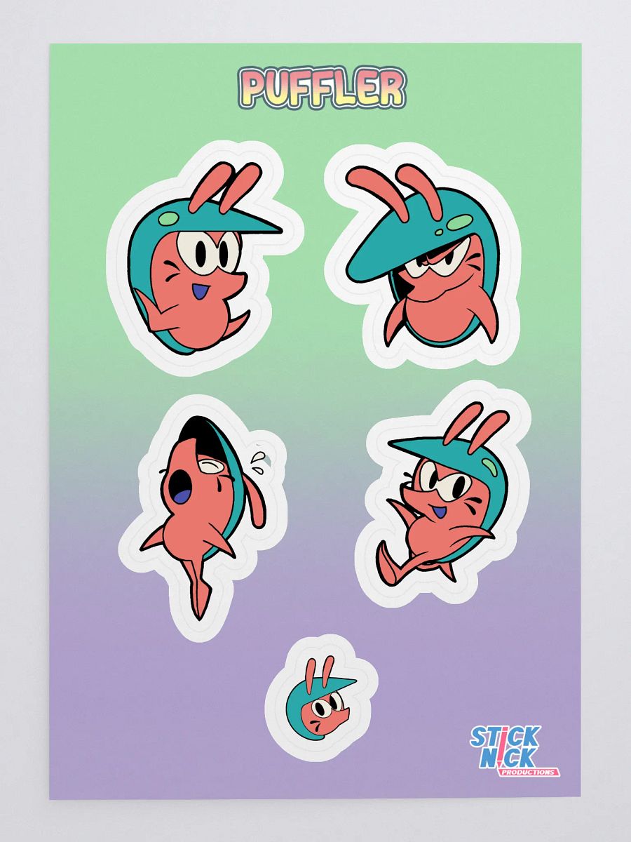 Puffler Sticker Sheet product image (3)