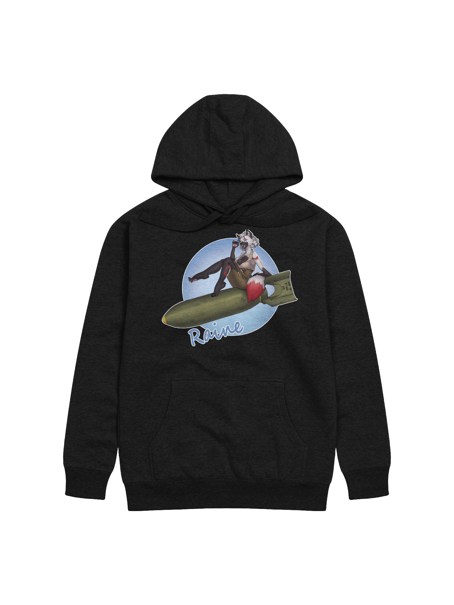 Raine Bomber Pinup Hoodie (Cotton) product image (1)