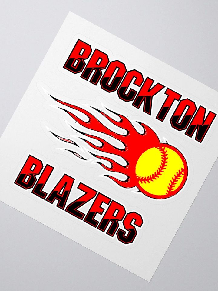 Brockton Blazers Logo Stickers product image (2)