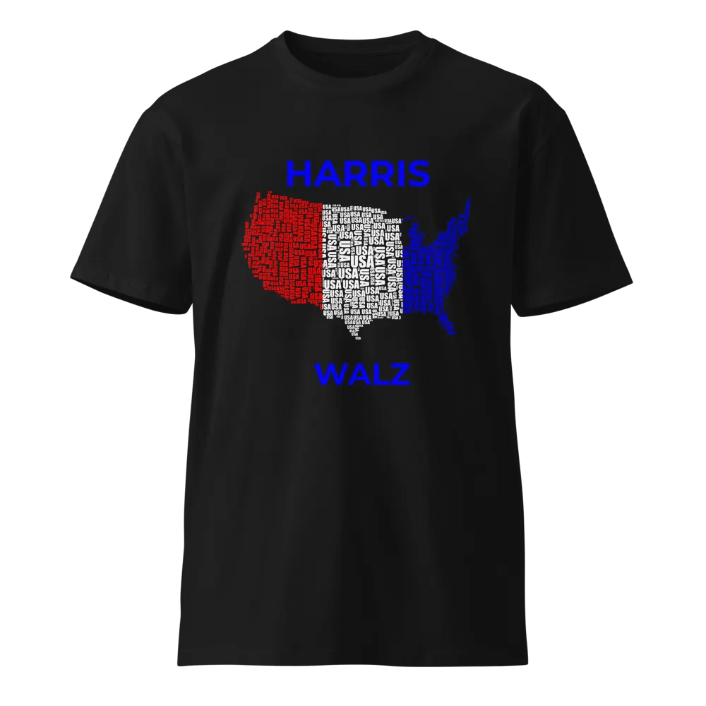 HARRiS USA WALZ Black T Shirt product image (1)
