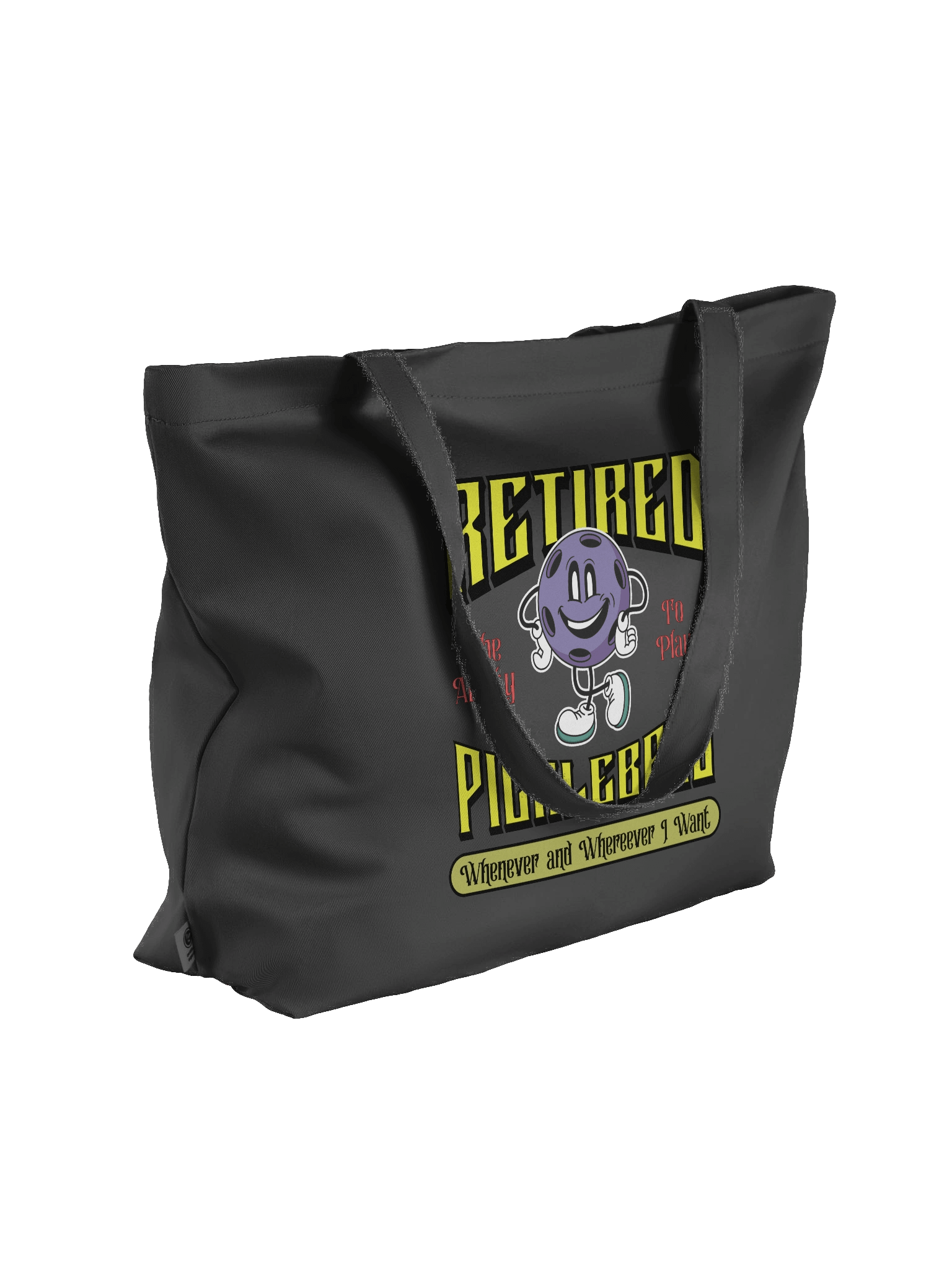 Retired Pickleball Eco-Friendly Tote product image (1)