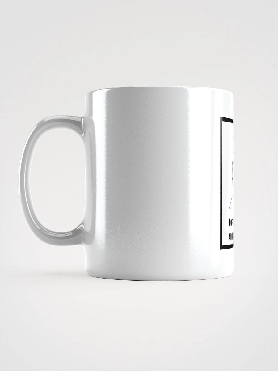 COFFEE BECAUSE ADULTING IS HARD- Glossy Coffee Mug product image (6)