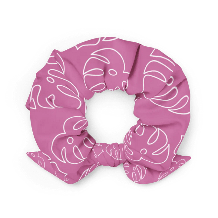Pink Plant Scrunchie product image (2)