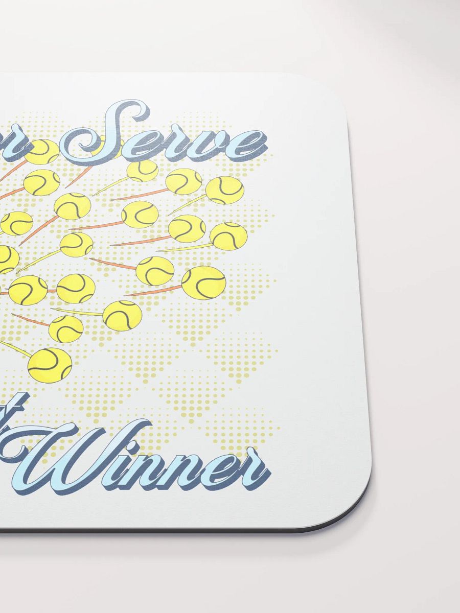 Dandelion Tennis Power Server Crosscourt Winner Mouse Pad product image (5)