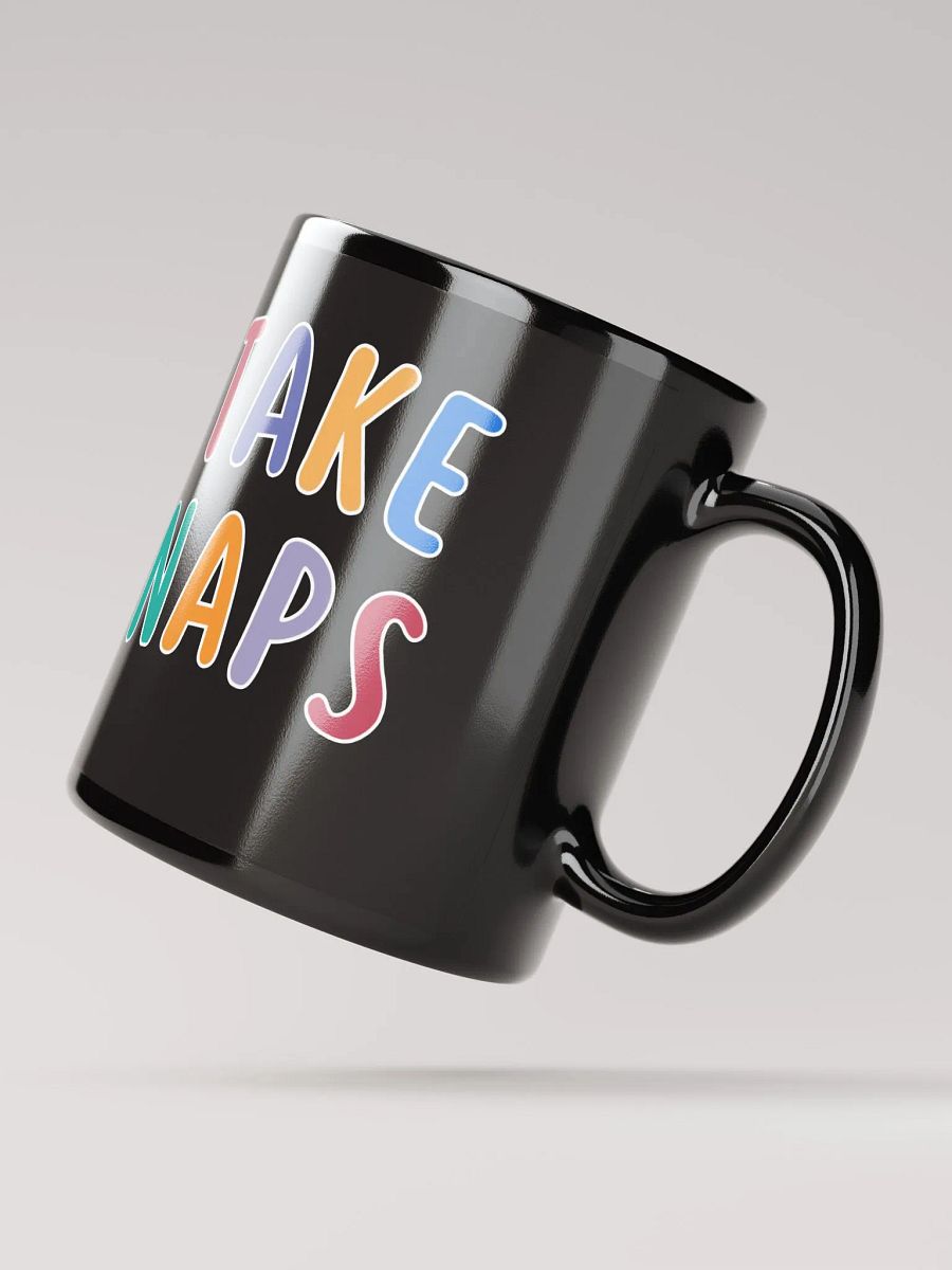 Crazy Naps - Black Mug product image (2)