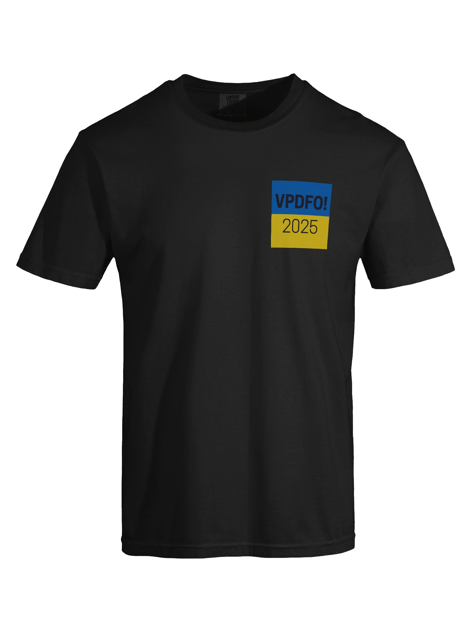 Ukraine flag VPDFO 2025 premium tee product image (7)