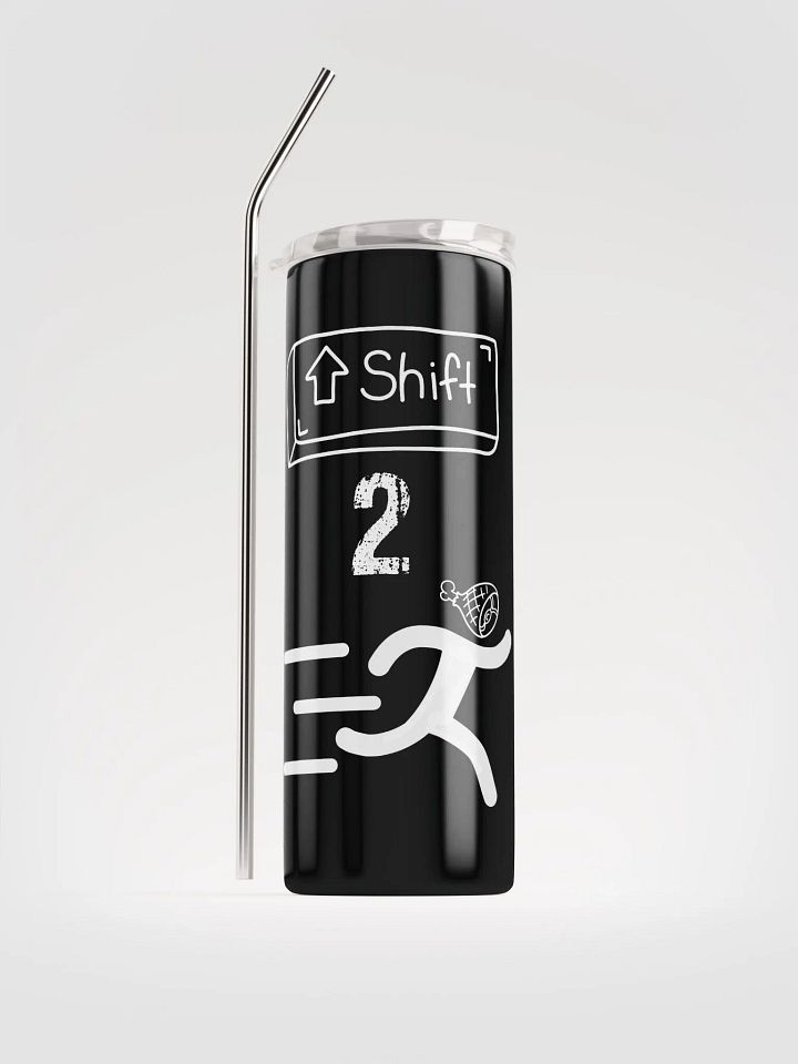 IYKYK - "Shift To Run" Stainless Steel Tumbler product image (1)