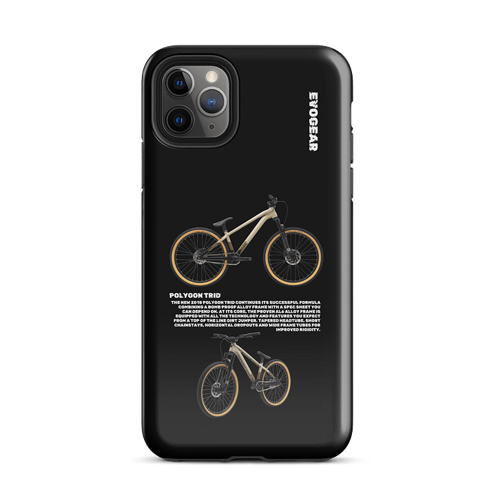 Black Polygon Trid iPhone Case product image (51)
