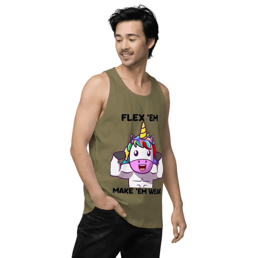 Flex 'em Make 'em Weak Tank product image (4)