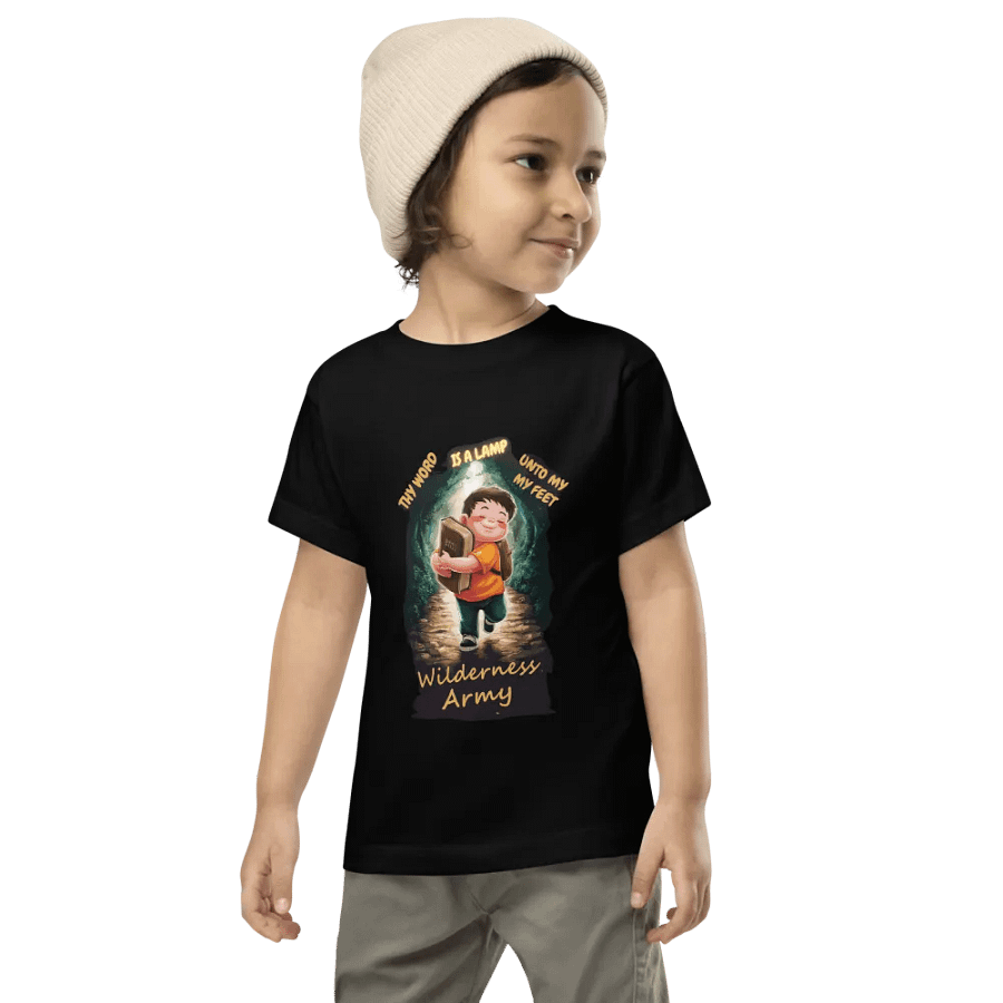 Wilderness Army Thy Word My Lamp Toddler Tee product image (9)