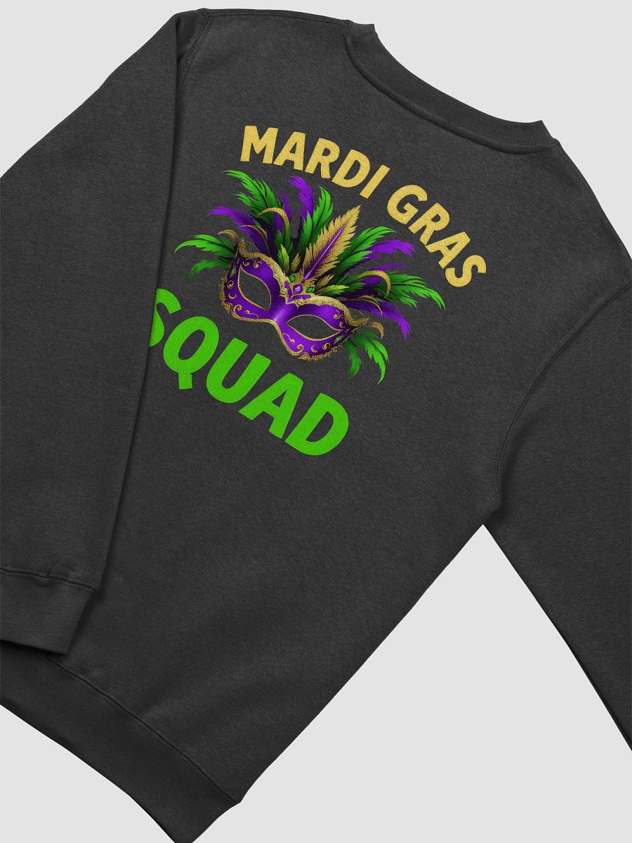 Mardi Gras Squad Mask Sweatshirt product image (4)