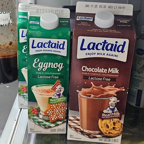 What are the chances that I can get @lactaid to sponsor me? I CAN STILL HAVE EGGNOG DURING THE HOLIDAYS BECAUSE OF THEM
