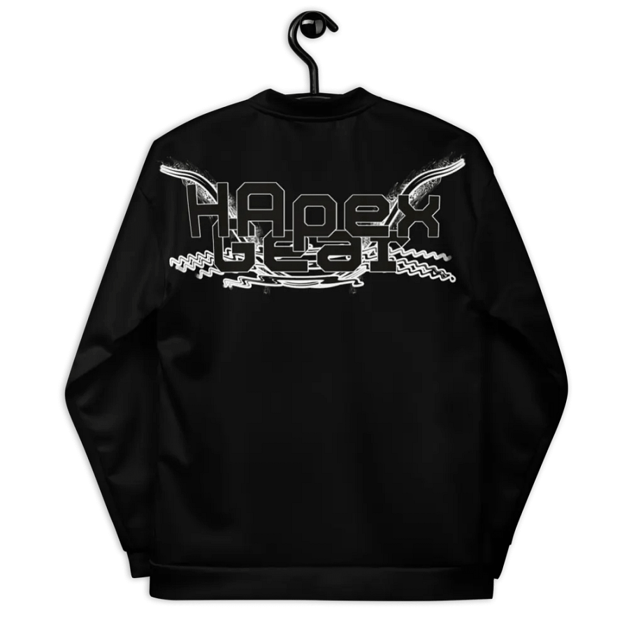 Bomber Jacket - Black - Black HApex Gear Black Logo product image (8)