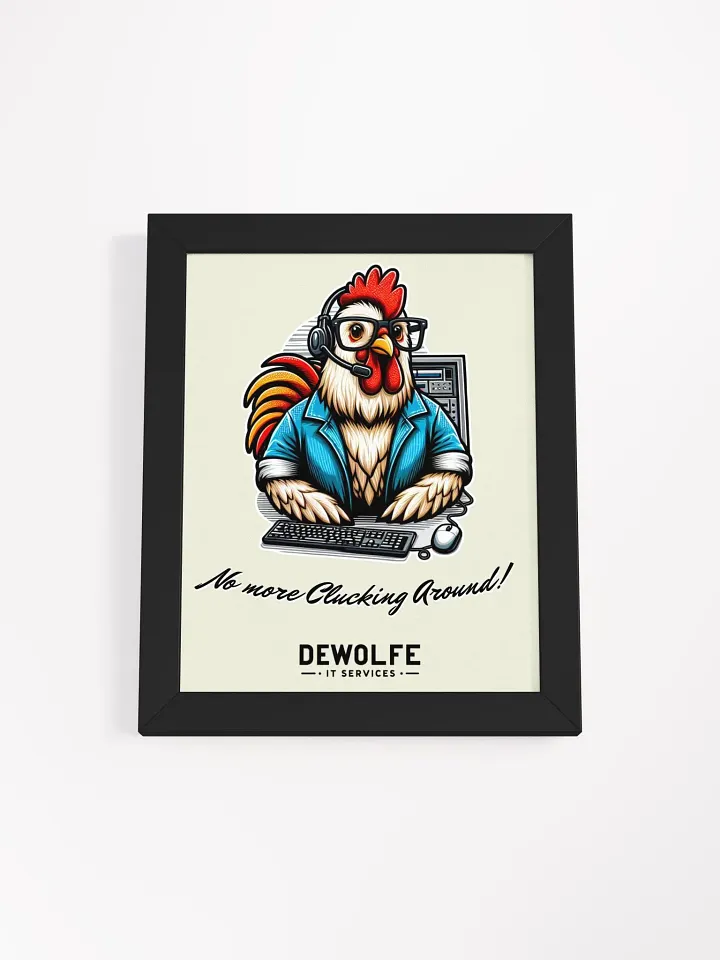 No More Clucking Around! - Poster product image (1)