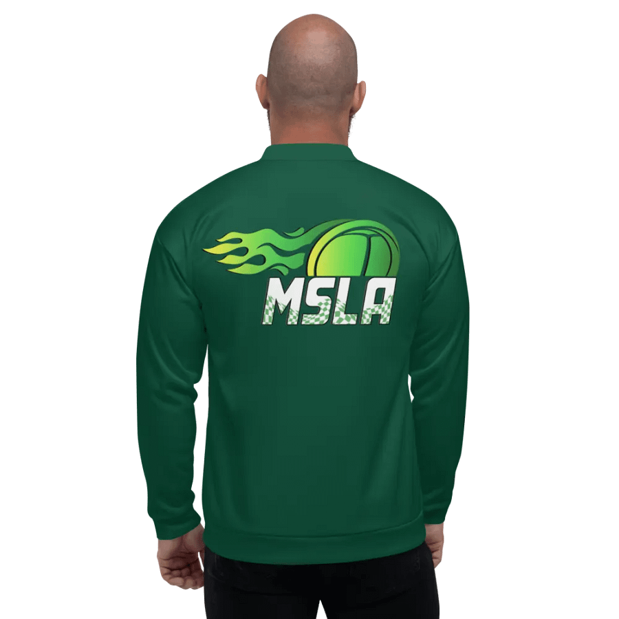 MSLA Green Bomber Jacket product image (1)