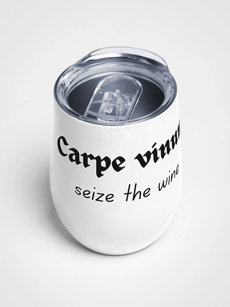 Seize the wine, Latin, Tumbler product image (4)