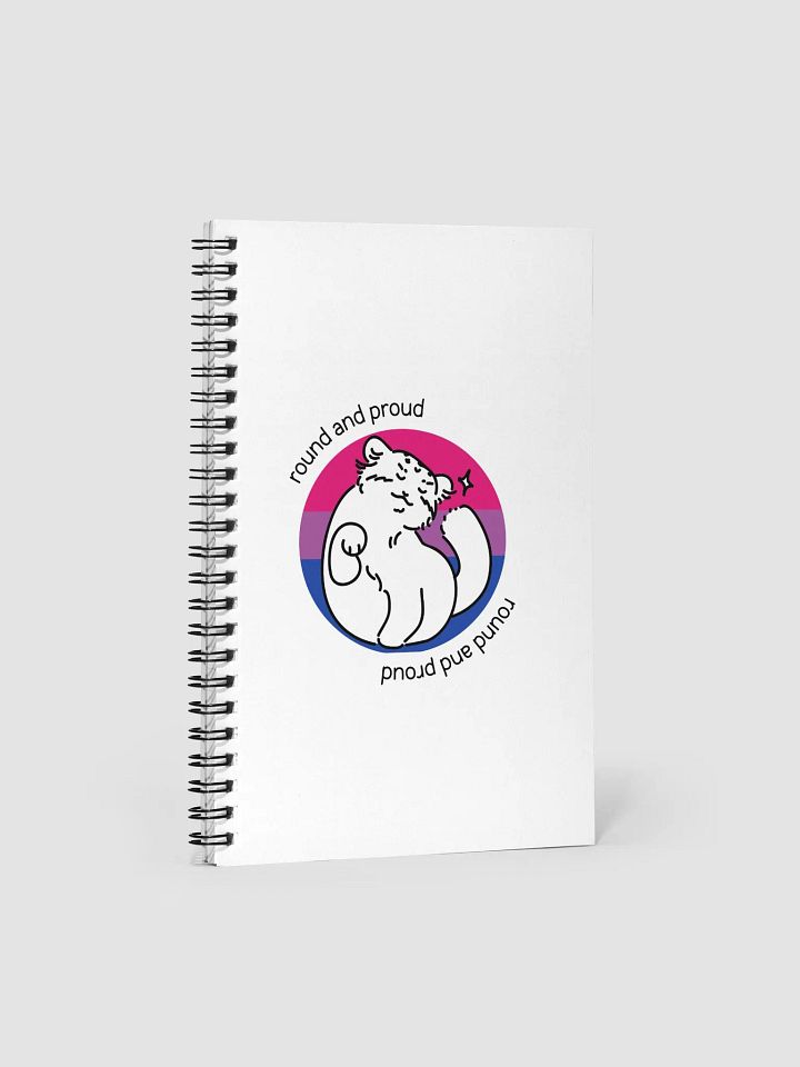 Round and Proud Manul Bisexual Version - Spiral Notebook product image (1)