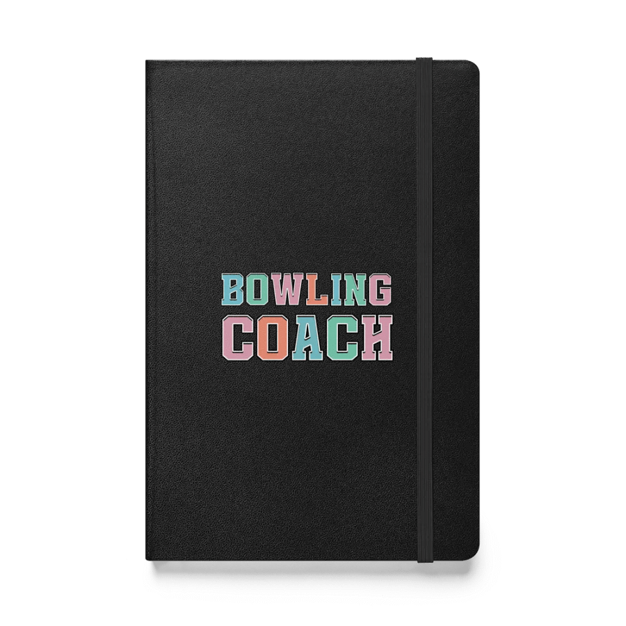 Bowling Coach Vibrant Hardcover Journal product image (1)