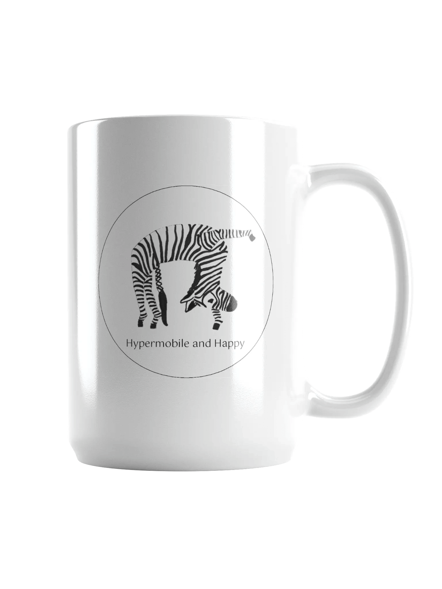 Bendy Zebra Coffee Mug product image (1)