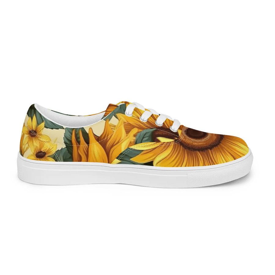 Sunflower Symphony Lace-Up Shoes product image (5)