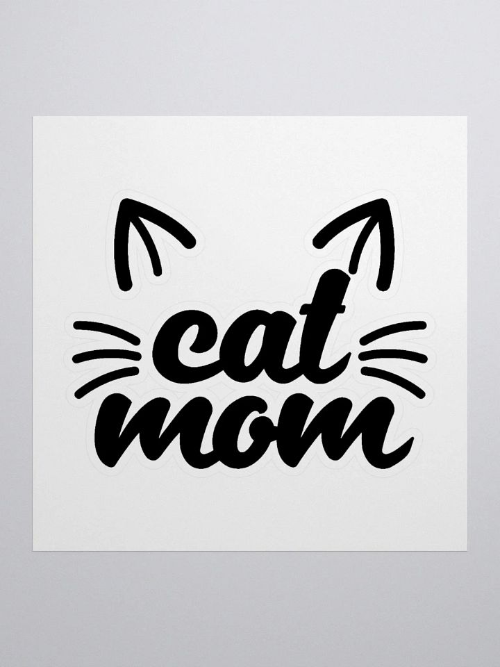 Cat Mom Sticker product image (3)