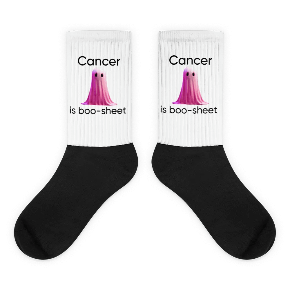 Cancer is boo-sheet socks product image (2)
