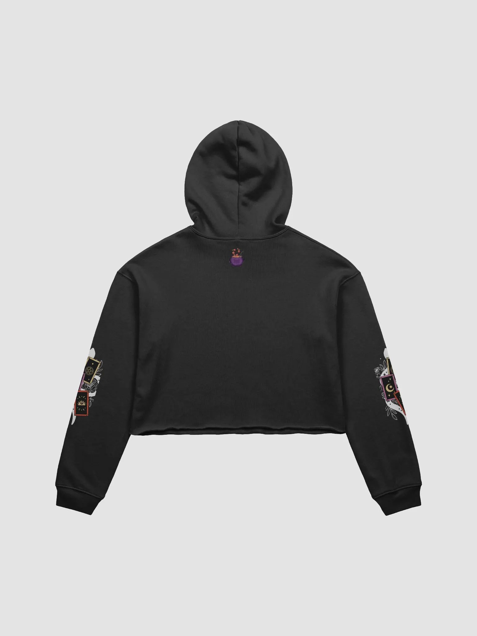Panda Doll Crop Hoodie product image (2)