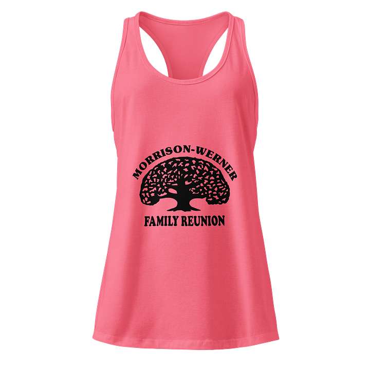 "Morrison-Werner Family Tree" Racerback Tank Top product image (5)