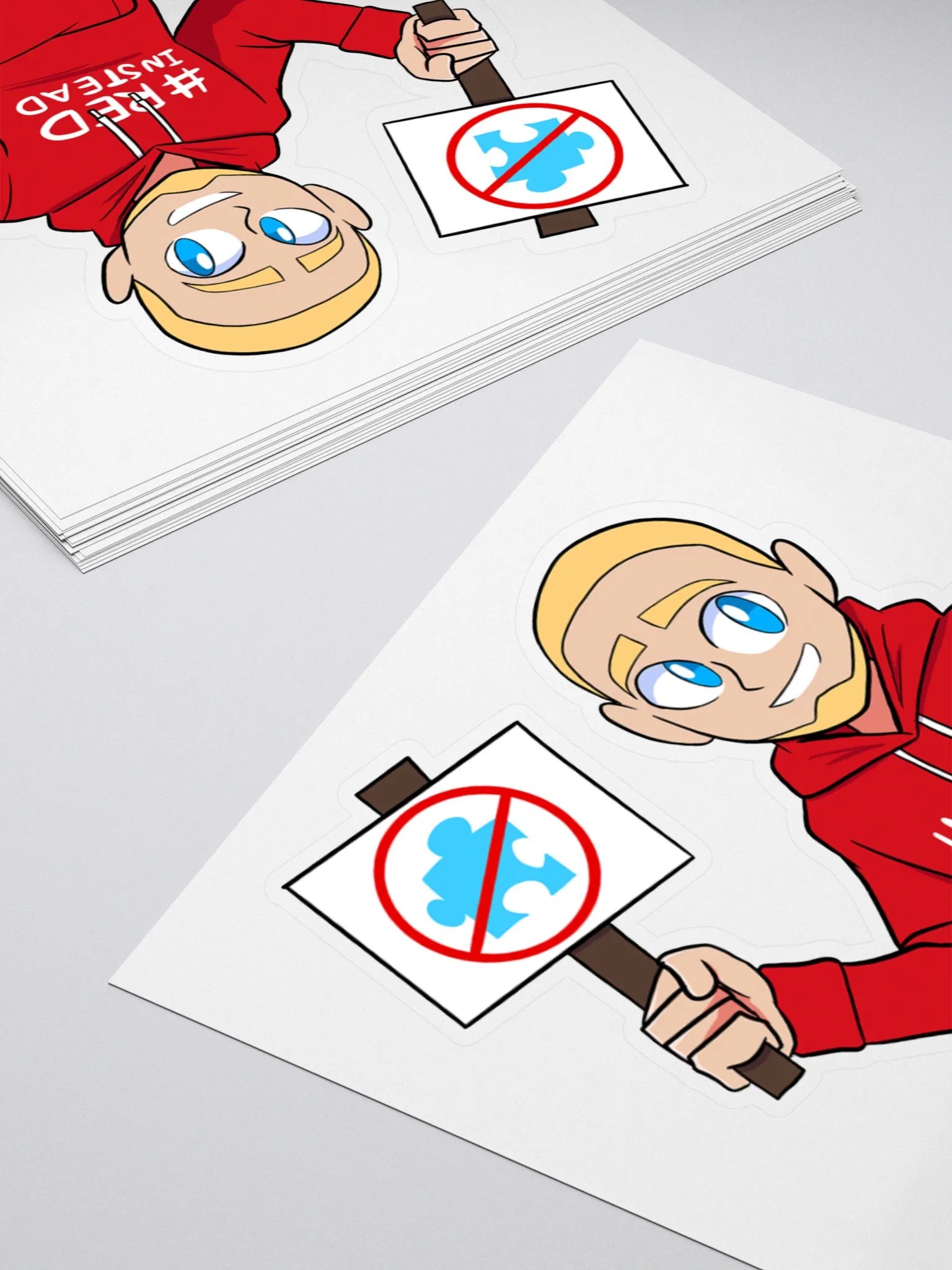 #REDinstead 2024 Sticker product image (4)