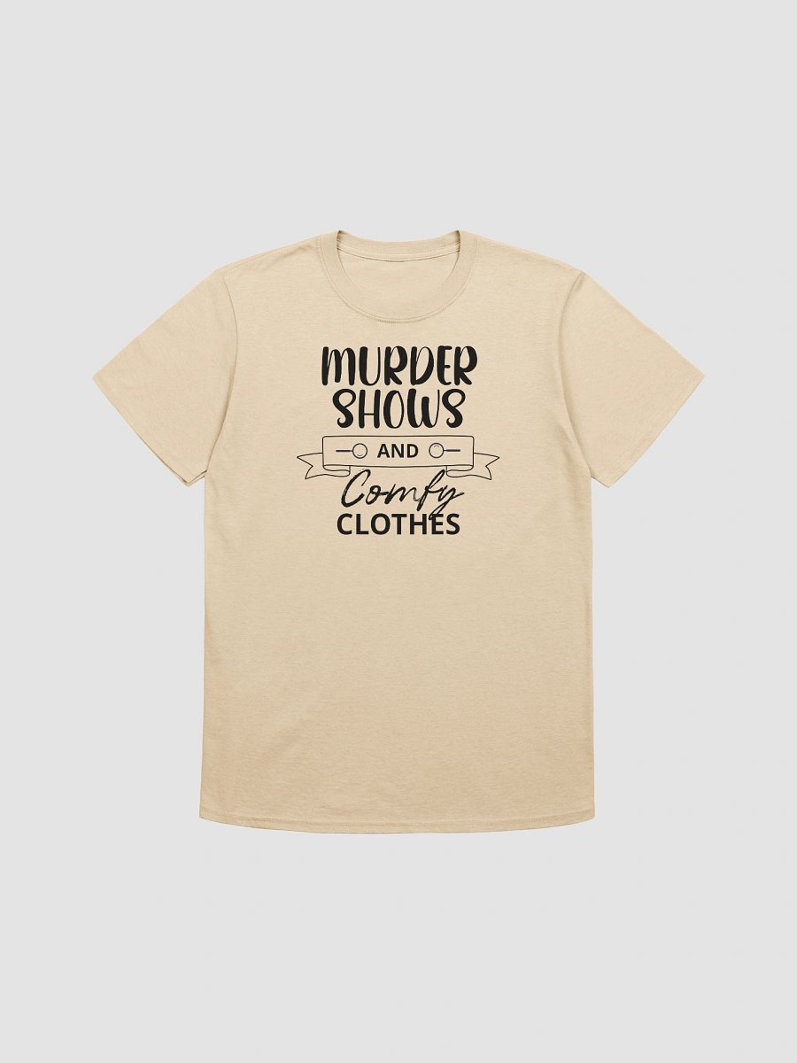 Murder Shows and Comfy Clothes Halloween T-Shirt - Light product image (72)