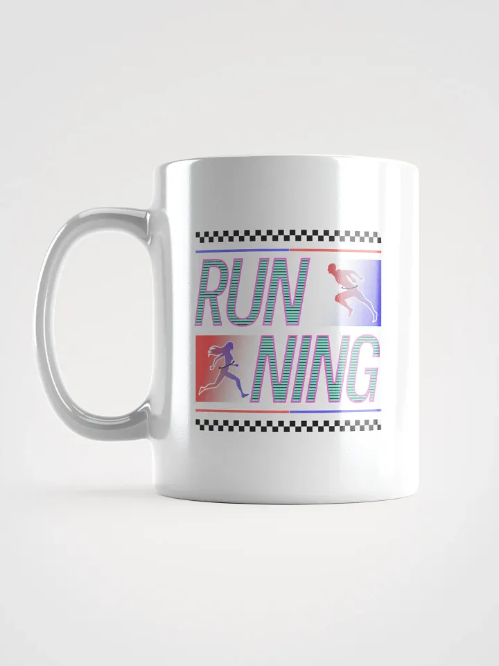 Running Stripes Neon Vibes Mug product image (1)
