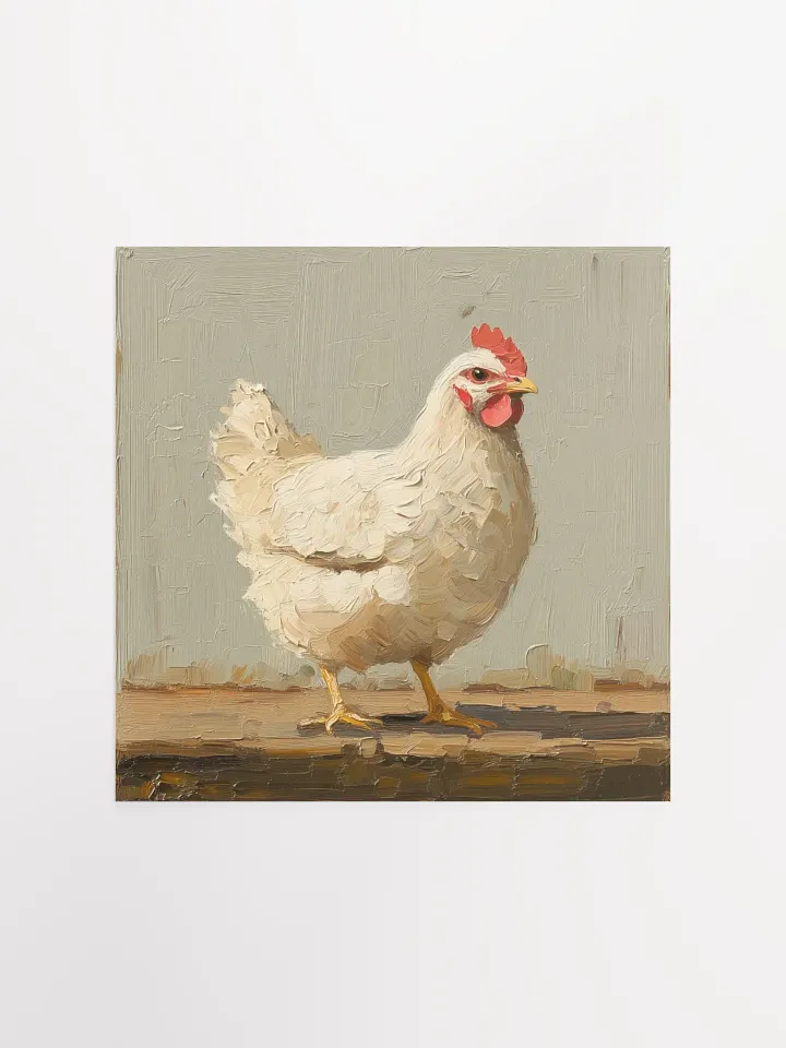 Farmhouse Sky: Hen Art Print product image (1)