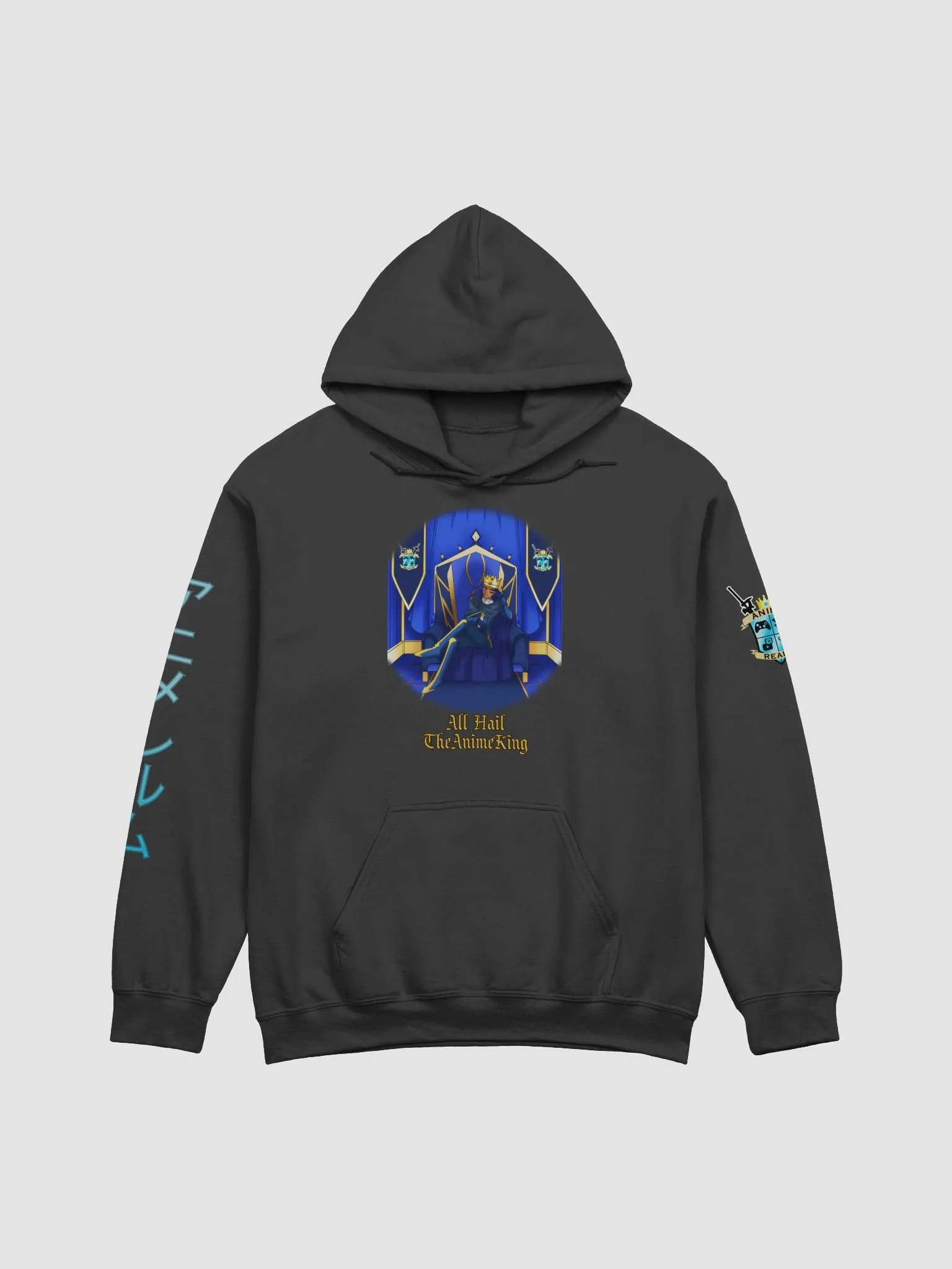 All Hail TheAnimeKing Pullover Hoodie product image (2)