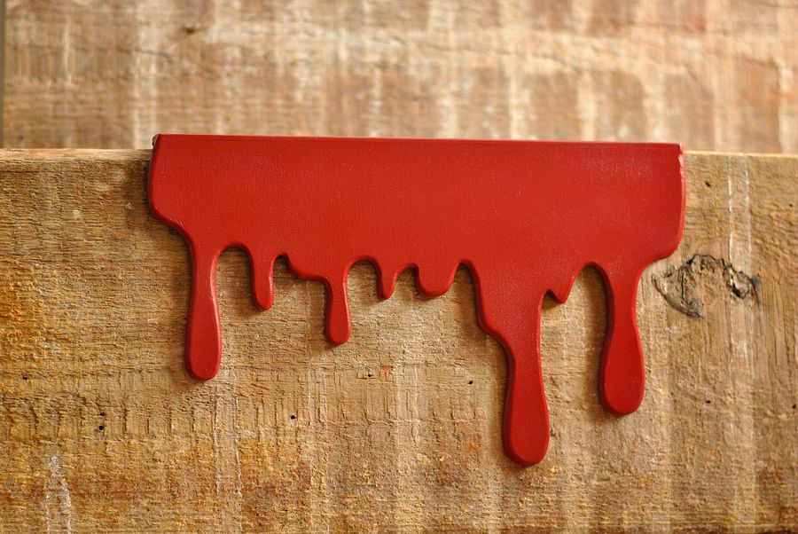 Blood Drip Shelf Sitter for Bookshelf or Mantel product image (10)