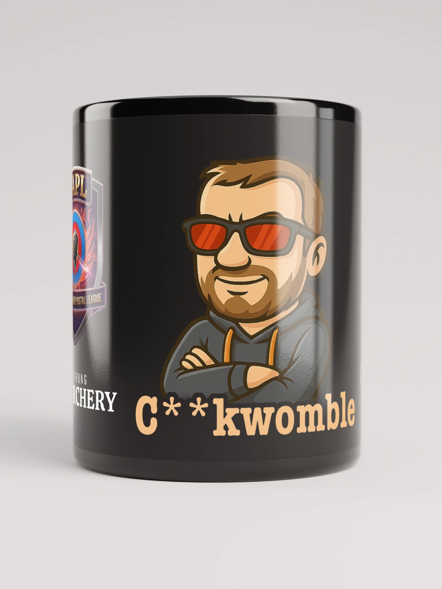 Nye C**kwomble Black Glossy Mug product image (9)