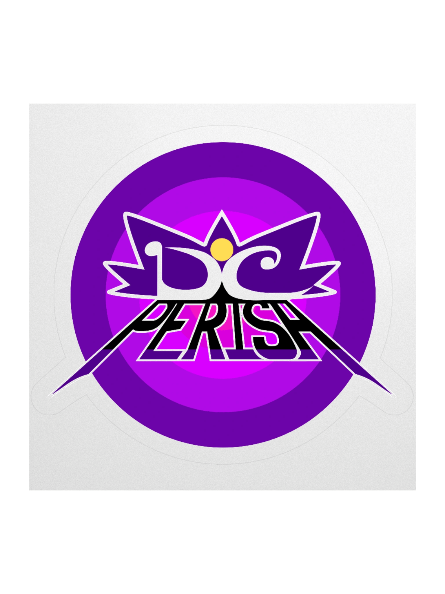 DC Perish Rings Sticker product image (1)