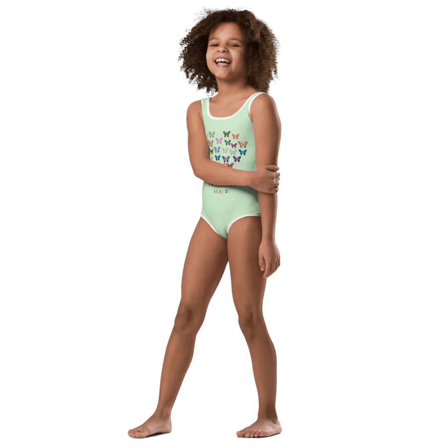 Butterfly Magic All-Over Tara Green Swimsuit product image (4)
