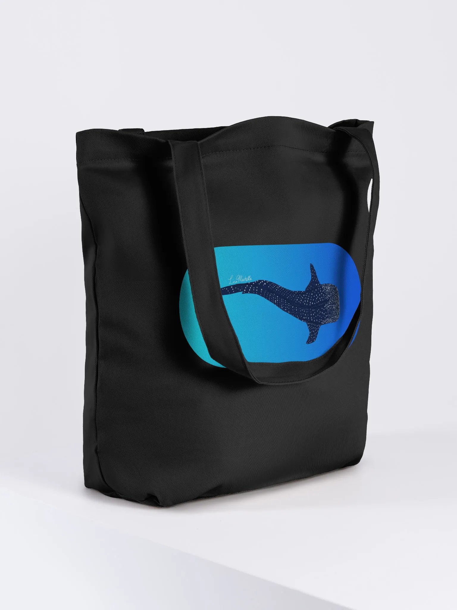 Whale Shark | Organic Cotton | Eco-friendly Tote Bag | Unique Ocean-Themed Design | Underwater product image (7)