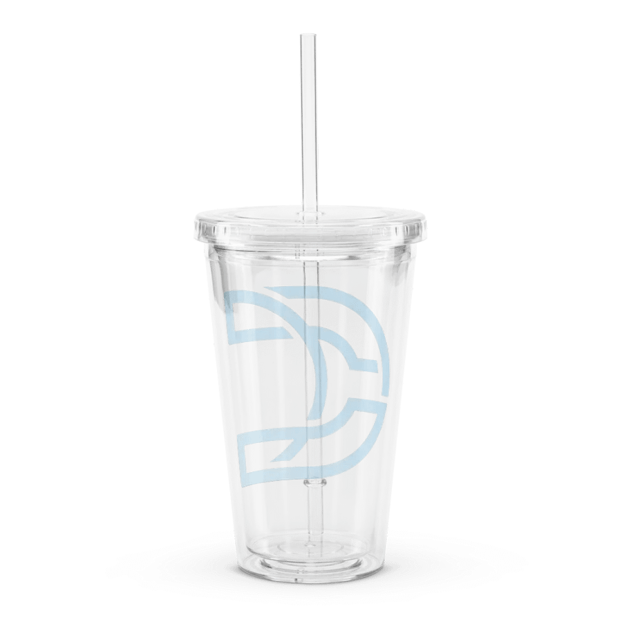 CU Tumbler w/straw product image (2)