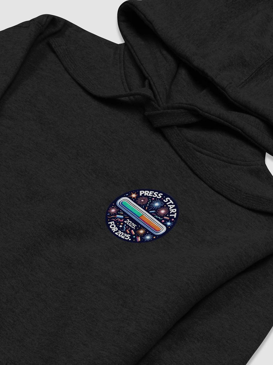 Futuristic Gamer Hoodie – Glitch Text “Welcome to 2025” with RGB Vibes product image (23)
